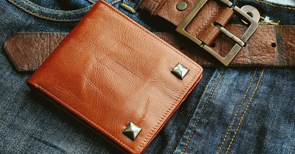 Pure leather wallet for men