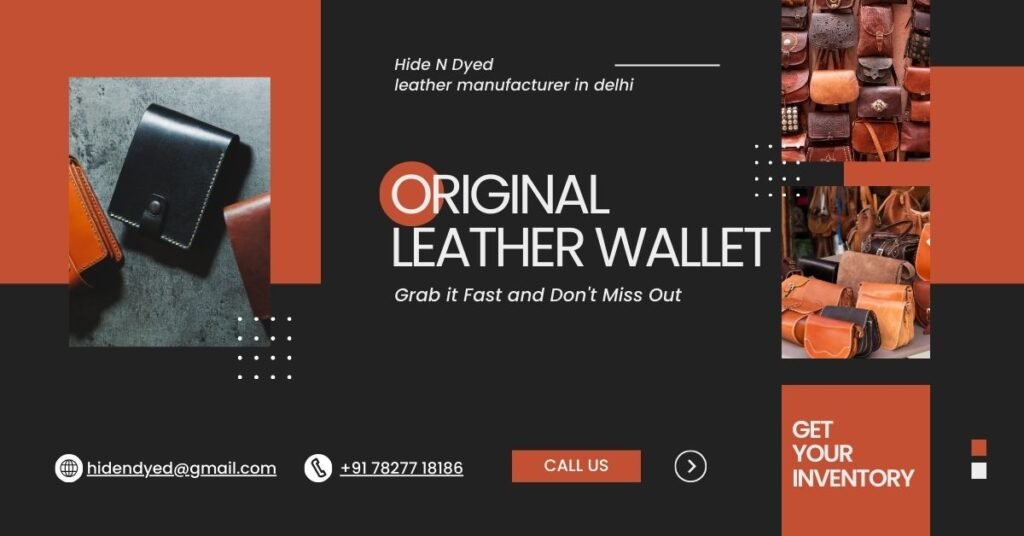 original leather wallet