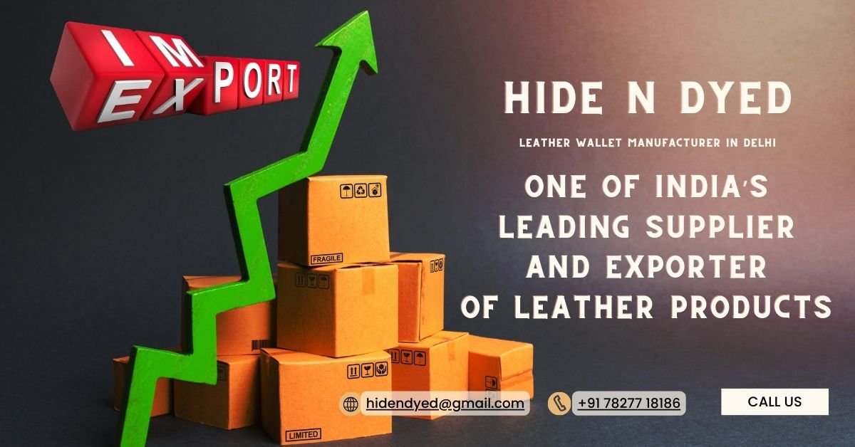 leather products manufacturer and export house in India